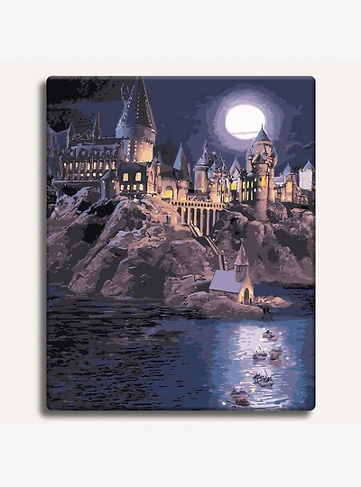 Harry Potter Boats to Hogwarts Paint By Numbers Kit