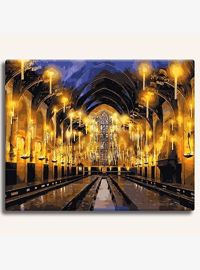 Harry Potter Great Hall Paint By Numbers Kit
