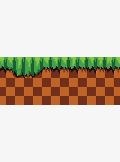 Sonic The Hedgehog Green Hill Border Decal