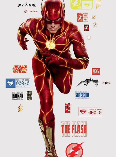 DC Comics The Flash Wall Decals