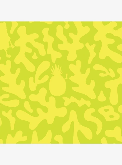 SpongeBob SquarePants Underwater Yellow Wallpaper