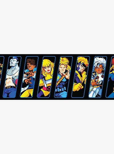 Marvel X-Men '97 Pixel Art Black Border Decals