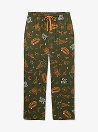 The Lord of Rings Icons Allover Print Sleep Pants - BoxLunch Exclusive