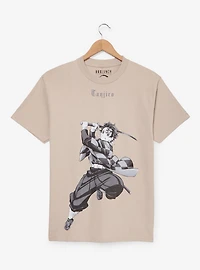 Demon Slayer Tanjiro Kamado Tonal T-Shirt - BoxLunch Exclusive