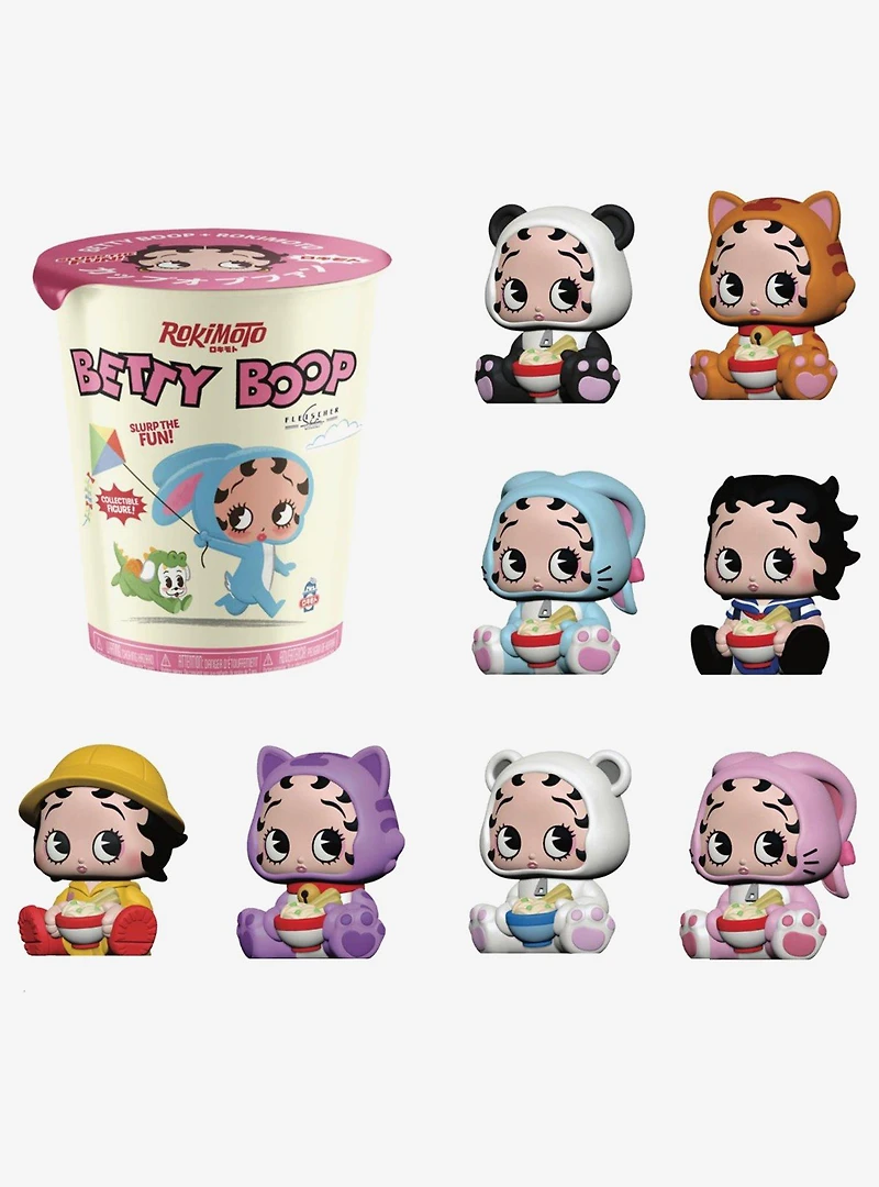 Rokimoto Cup of Fun Betty Boop Blind Box Vinyl Figure
