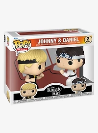 Funko Pop! Movies The Karate Kid Johnny & Daniel 2-Pack Vinyl Figures