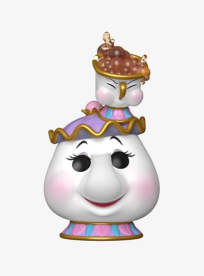 Funko Pop! Disney Beauty and The Beast Mrs. Potts with Chip Vinyl Figure