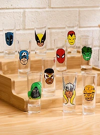 Marvel Heroes Blind Assorted Mini Glass - BoxLunch Exclusive