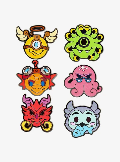 Dungeons & Dragons Mystery Enamel Pin Blind Box Series