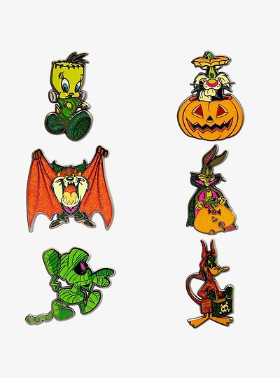 Looney Tunes Halloween Mystery Enamel Pin Blind Box Series