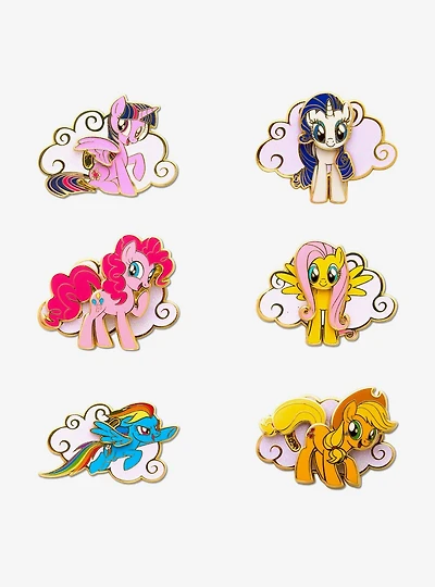 My Little Pony Interactive Mystery Enamel Pin Blind Box Series