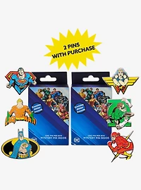 DC Comics Mystery Enamel Pin Blind Box Series 2 Pack