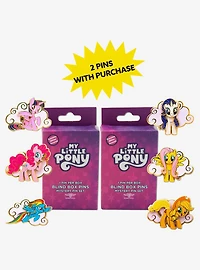 My Little Pony Interactive Mystery Enamel Pin Blind Box Series 2 Pack