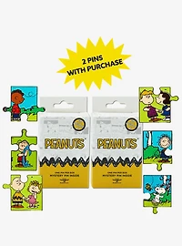 Peanuts Puzzle Mystery Enamel Pin Bling Box Series 2 Pack