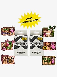 Courage The Cowardly Dog Interactive Mystery Enamel Pin Blind Box Series 2 Pack