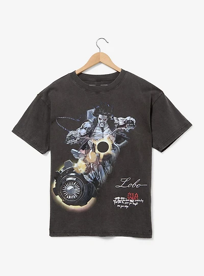 DC Comics Supergirl Lobo Motorcycle T-Shirt - BoxLunch Exclusive