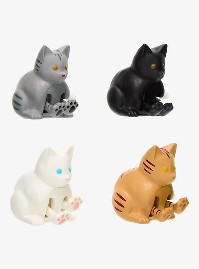 Wind Up Cat Blind Box Figure