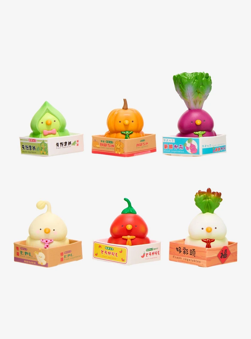Vegetable Bird Blind Box Figure
