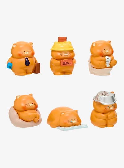 Meow Tuanzi Work Story Bean Series Blind Box Figure