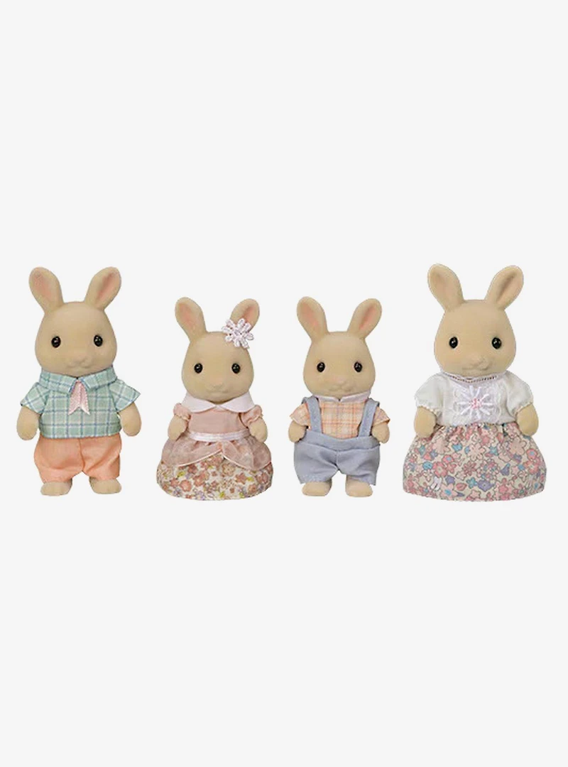 Calico Critters Milk Rabbit Family Figure Set