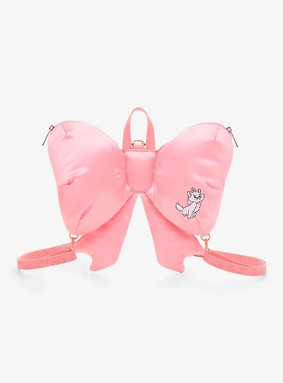 Loungefly Disney The Aristocats Marie Satin Bow-Shaped Mini Backpack - BoxLunch Exclusive