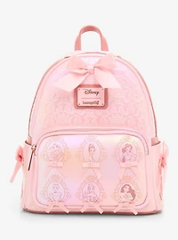 Loungefly Disney Princess Cameo Pink Portraits Tonal Mini Backpack