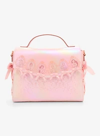 Loungefly Disney Princess Cameo Pink Portraits Tonal Crossbody Bag