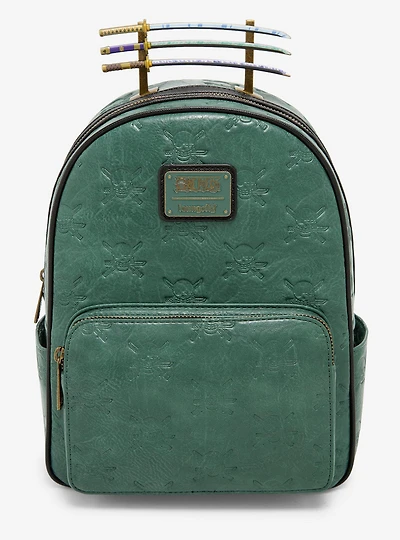 Loungefly One Piece Roronoa Zoro Debossed Mini Backpack - BoxLunch Exclusive