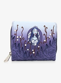 Loungefly Corpse Bride Emily Wedding Dress Wallet - BoxLunch Exclusive