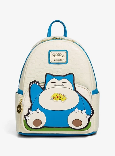 Loungefly Pokémon Snorlax & Pikachu Sleeping Mini Backpack - BoxLunch Exclusive