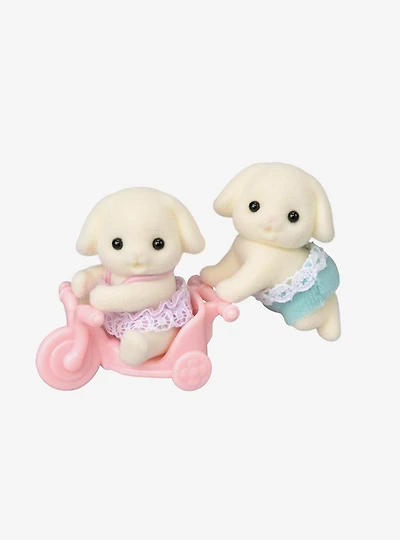 Calico Critters Flora Rabbit Twins Figure Set