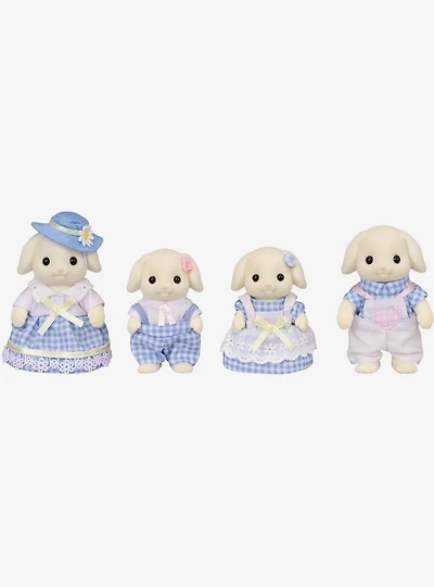 Calico Critters Flora Rabbit Family Figure Set