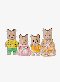Calico Critters Striped Cat Family Figure Set