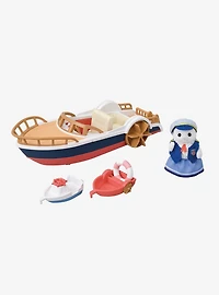 Calico Critters Sea Sailors Leisure Boat Figure Set