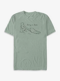 Lonely Monkey Hang There Garment-Dyed T-Shirt