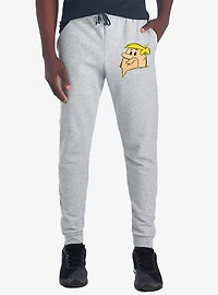 Flintstones Barney Headshot Jogger Sweatpants