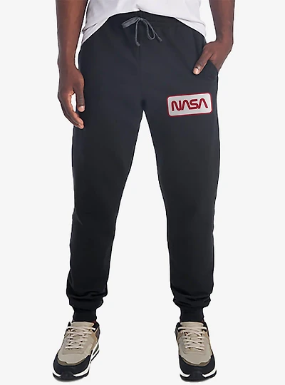 NASA Rectangular Worm Logo Jogger Sweatpants