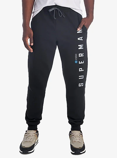 DC Comics Superman 2025 Logo Vertical Jogger Sweatpants