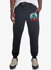 Elf Snow Globed Jogger Sweatpants