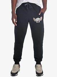 Pinky and the Brain Head Jogger Sweatpants