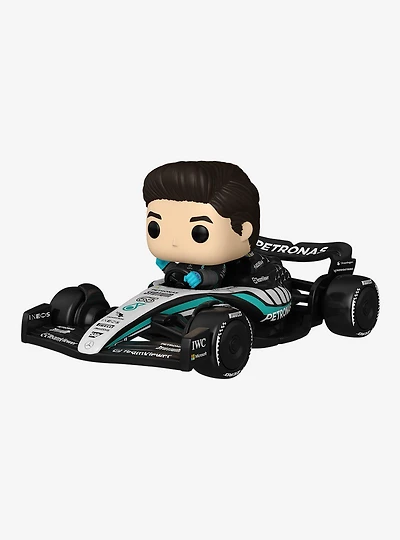 Funko Pop! Rides Deluxe Mercedes-AMG Petronas George Russell Vinyl Figure