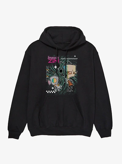 Invader Zim And GIR Dancing Hoodie