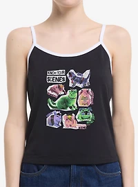 Know Your Scene Cute Punk Animal Chart Womens Cami Box Lunch Exclusive