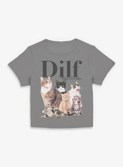 Silly Cats Dang I Love Felines Dilf Women Baby T-Shirt Box Lunch Exclusive
