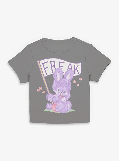 Wave That Freak Flag Floral Bunny Women Baby T-Shirt Box Lunch Exclusive