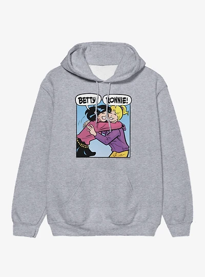 Archie Comics Betty And Ronnie Hug Hoodie