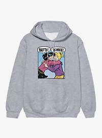 Archie Comics Betty And Ronnie Hug Hoodie
