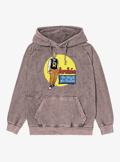 Archie Comics The Mirth Of A Nation Mineral Wash Hoodie