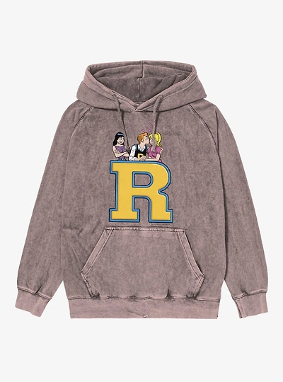 Archie Comics Riverdale R Mineral Wash Hoodie