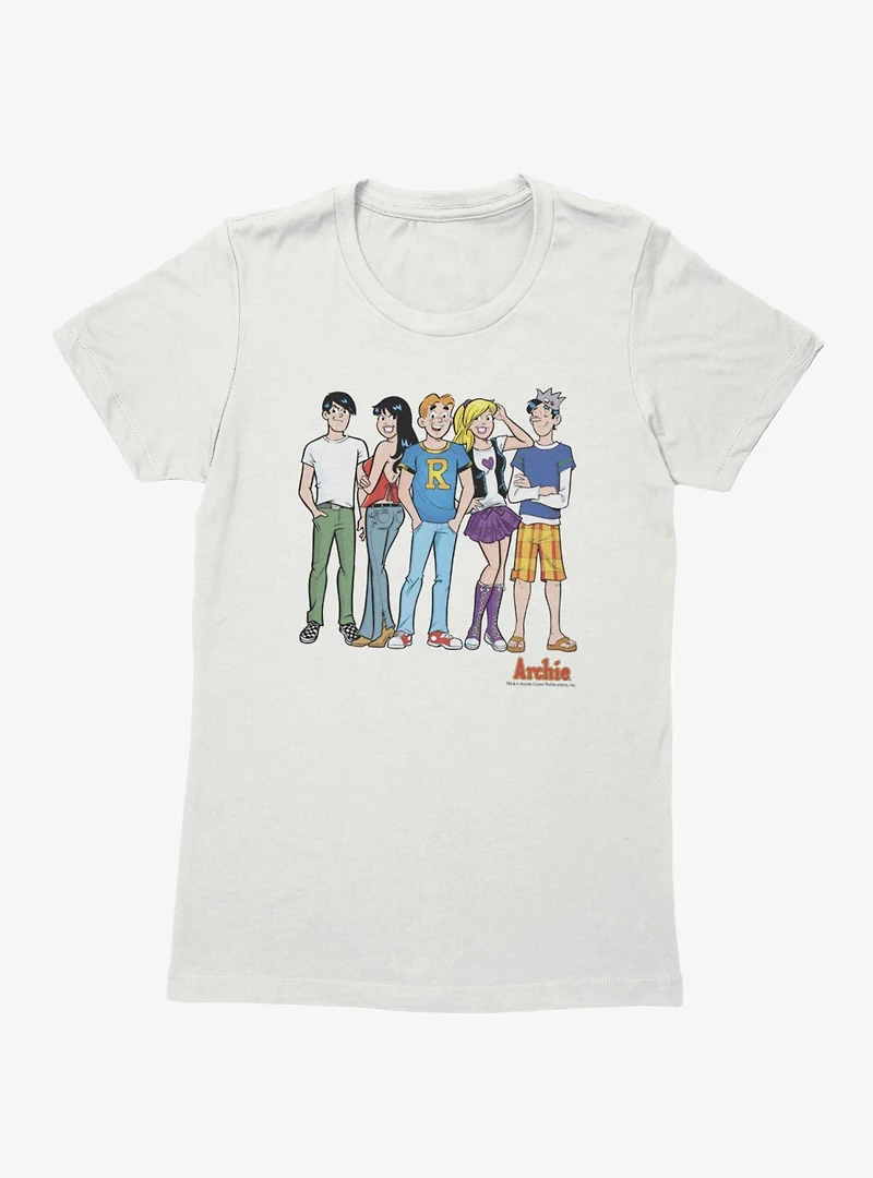 Archie Comics Gang's All Here Womens T-Shirt